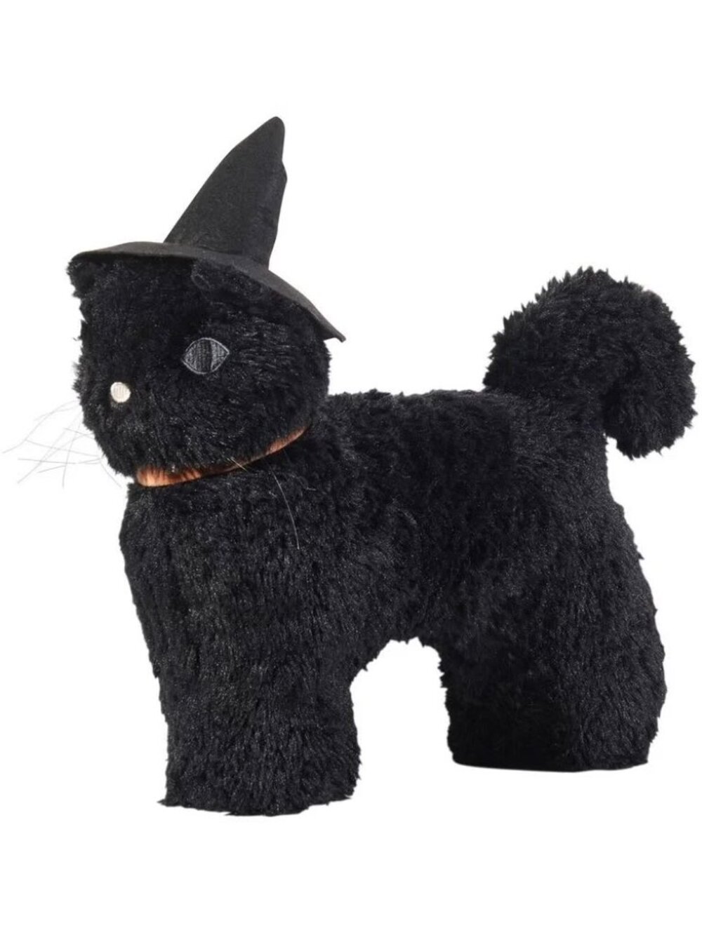 My Texas House I NWT Witch Black Cat Halloween Decorative Pillow, 12 in x 17 in